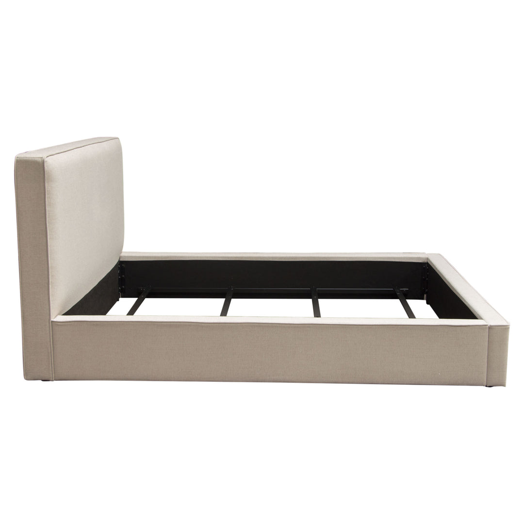 Cove Low Profile Bed - Beige