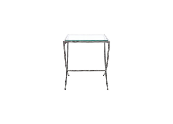 Drew Square Metal Accent Table