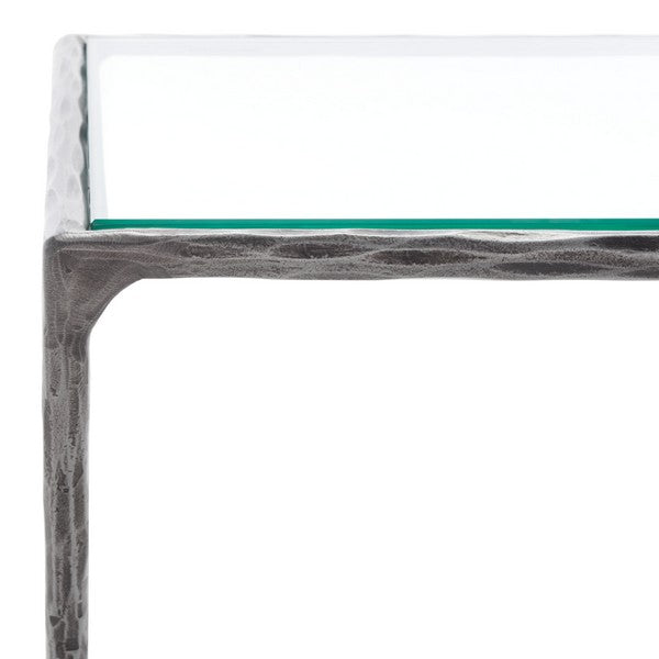 Drew Square Metal Accent Table