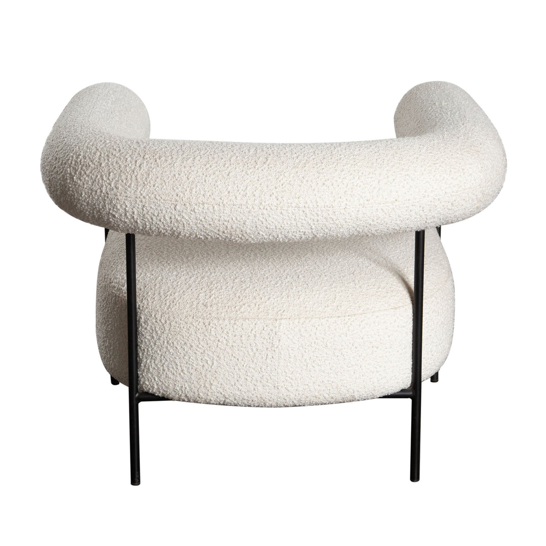 Everly Chair - Ivory Boucle