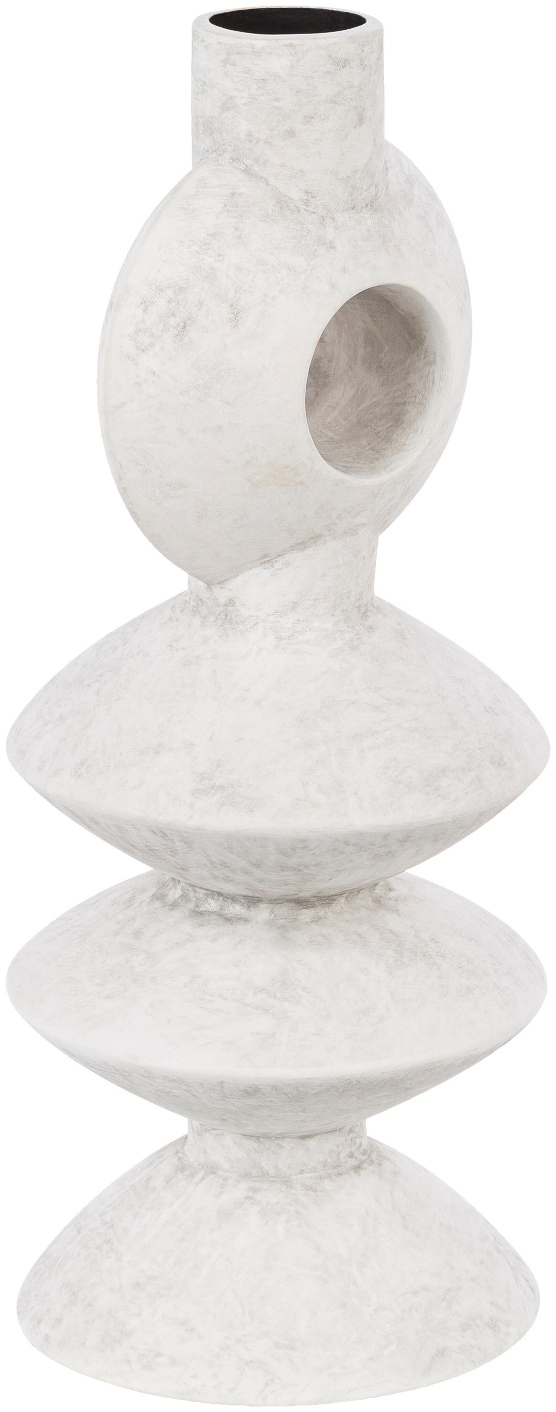 Reverie Pebble Decorative Ceramic Accent - White