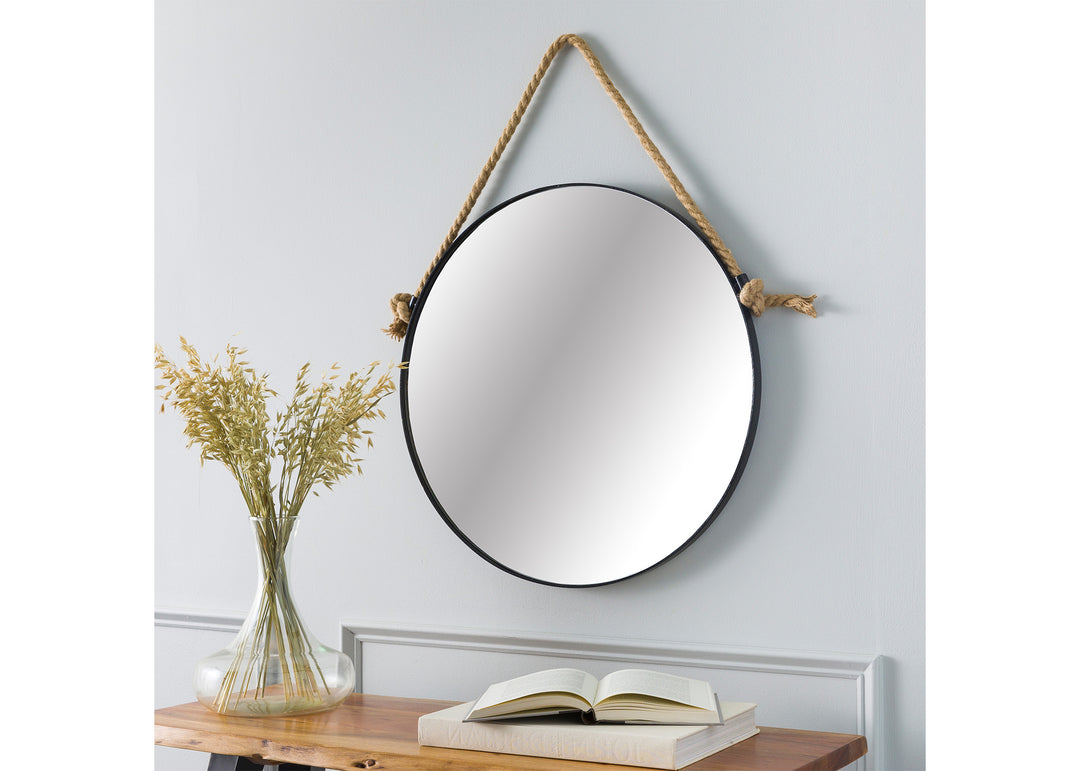 Sea Rope Round Wall Mirror
