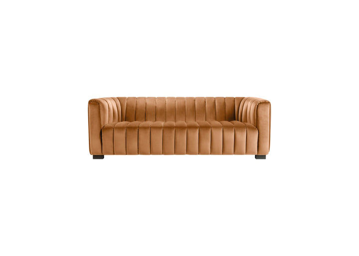 Deco Apricot Brown Sofa