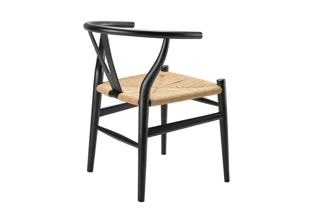 Roman Dining Chair - Black - Set of 2