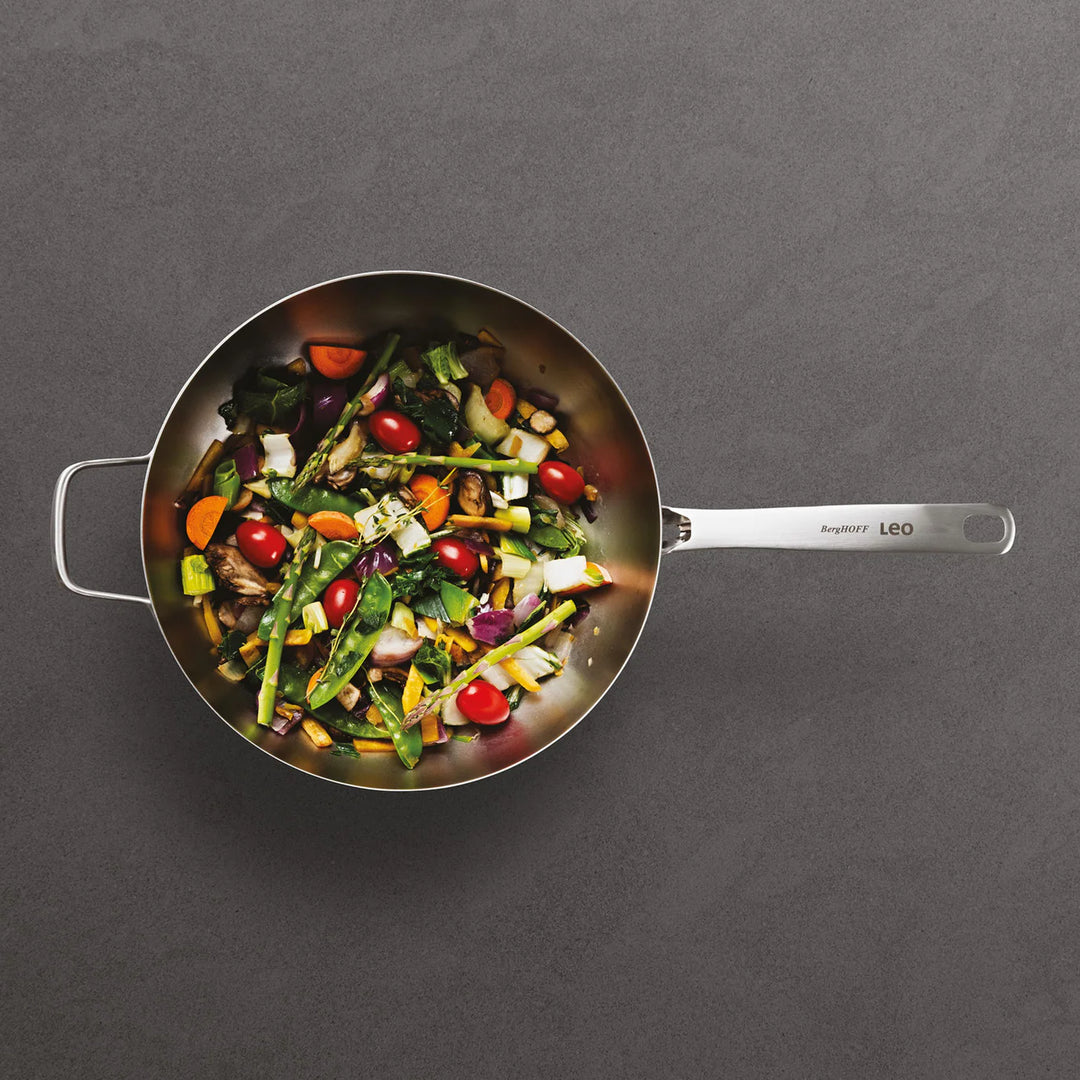 Recycled Stainless Steel 11" Wok