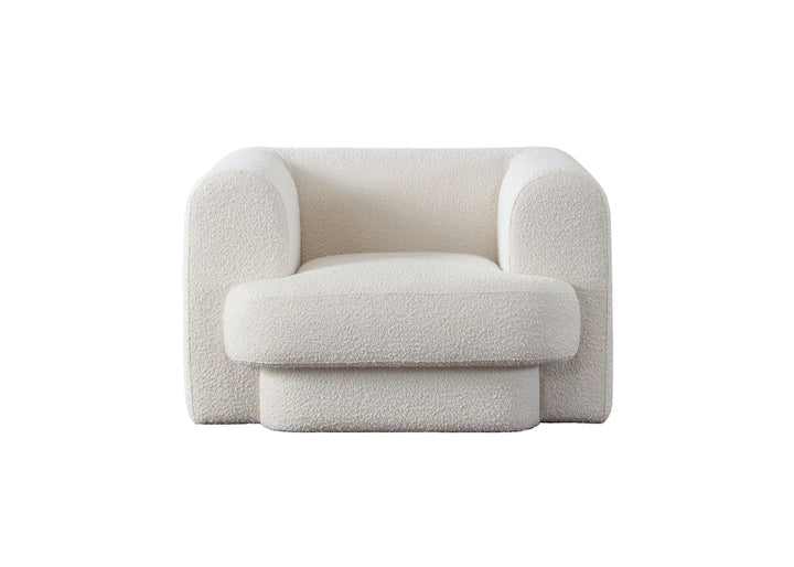 Sable Chair - Ivory Boucle
