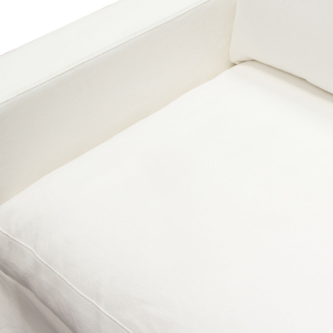 Solstice Slipcover Chair - White Linen