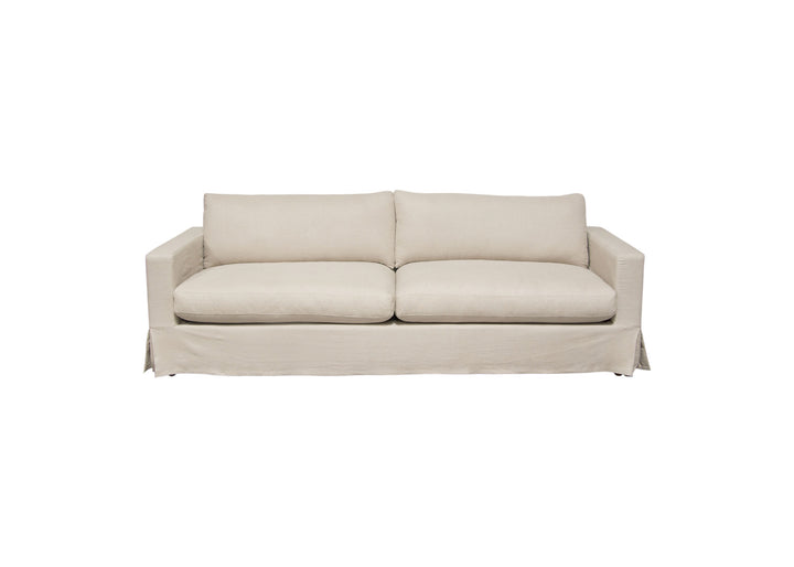 Solstice Slipcover Sofa - Beige Linen