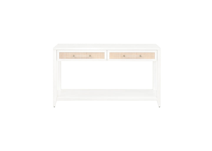 Wynwood 2-Drawer Console Table - White
