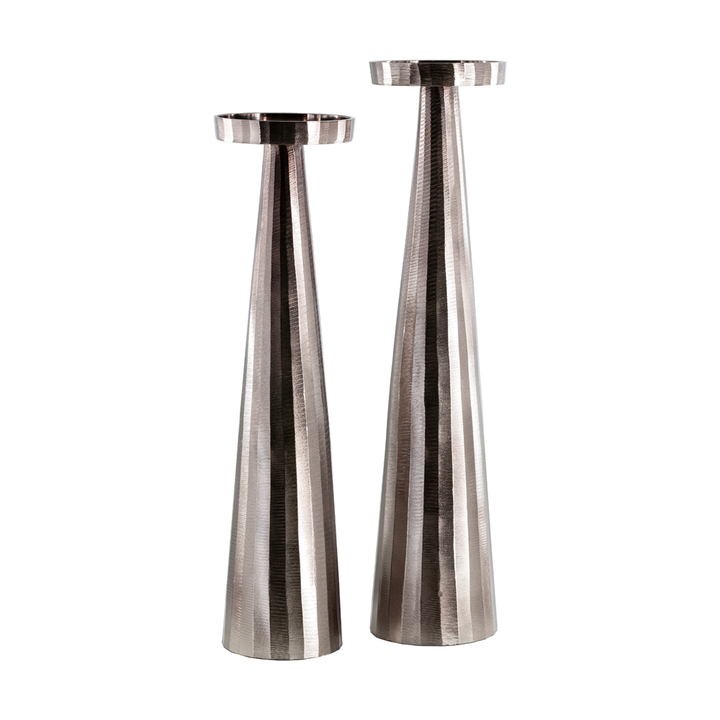 Vivo Stainless Candle Holders Decorative Accent